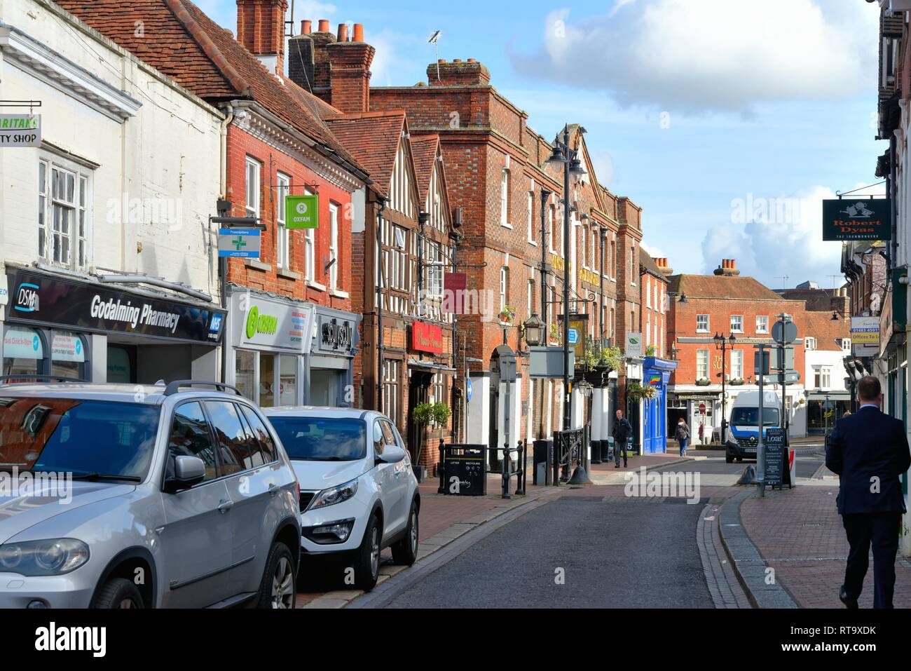Godalming town centre hires stock photography and images Alamy