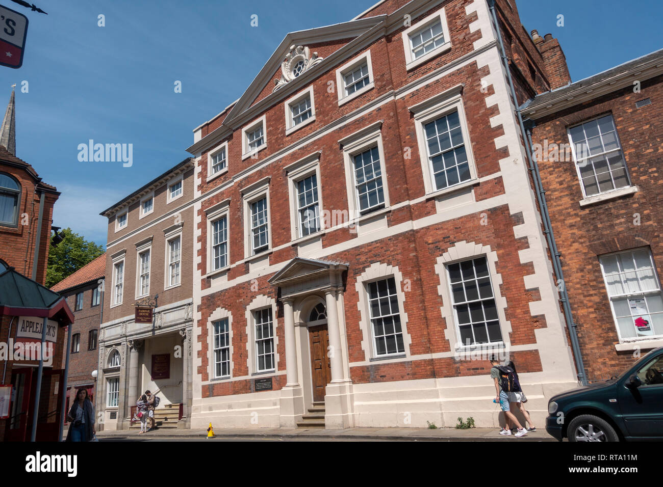 Fairfax House, a townhouse located in Castlegate, City of York