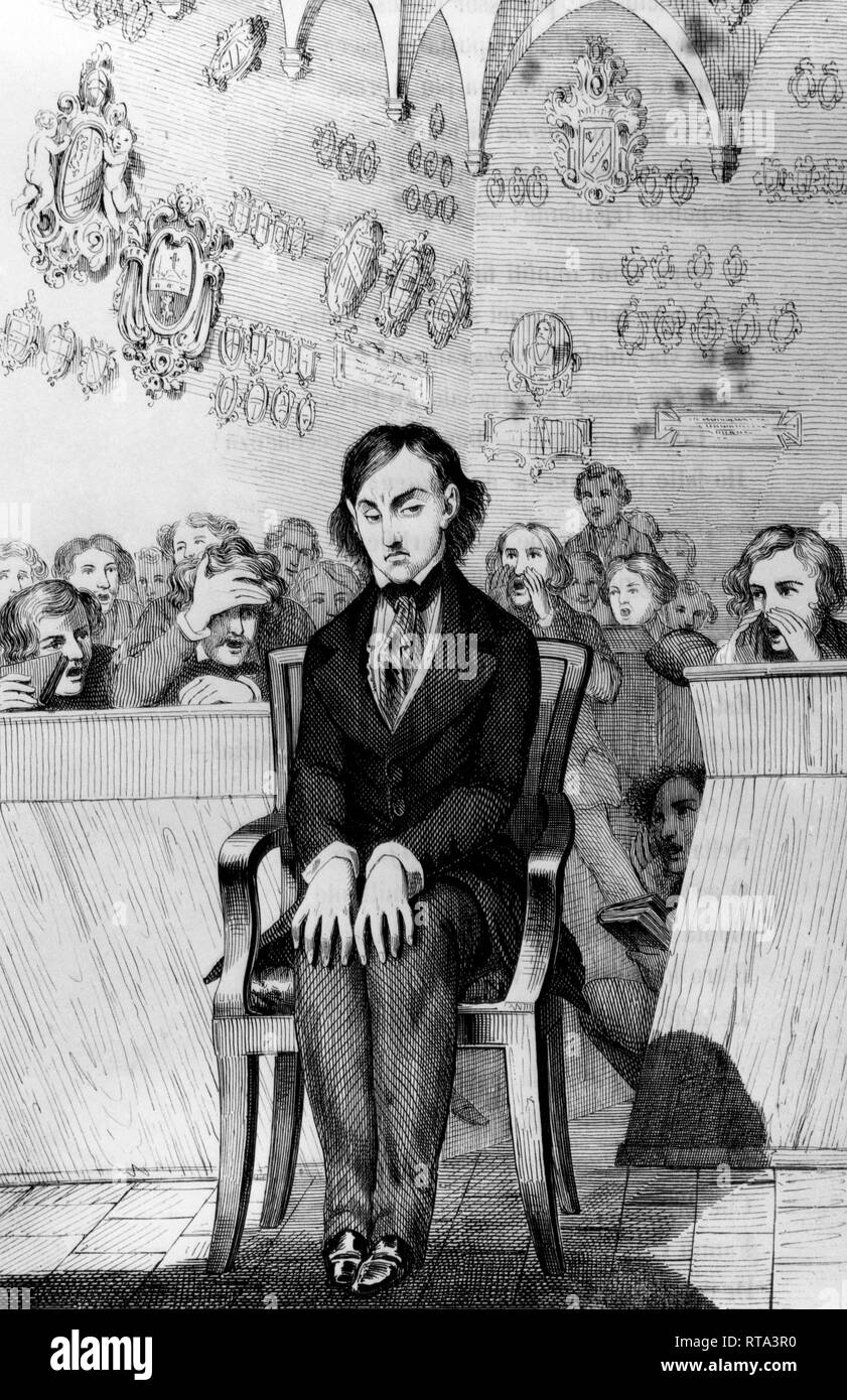 veneto, the student of padova, engraving by osvaldo monti, 1956 Stock Photo  - Alamy, image size:841x1390