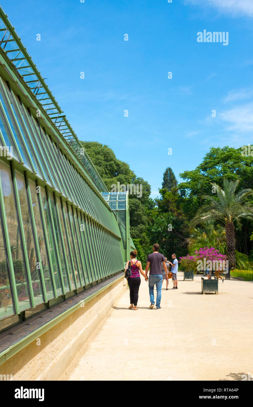 Jardin des plantes de Montpellier - Botanic Gardens, Montpellier, France Stock Photo