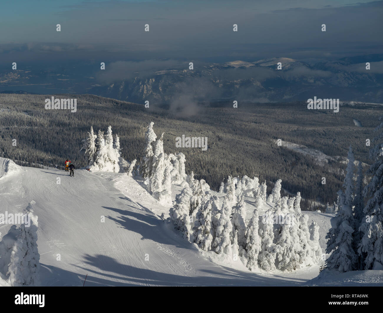 Snow Ghost in Sun Peaks Resort, Sun Peaks, Kamloops, British Columbia