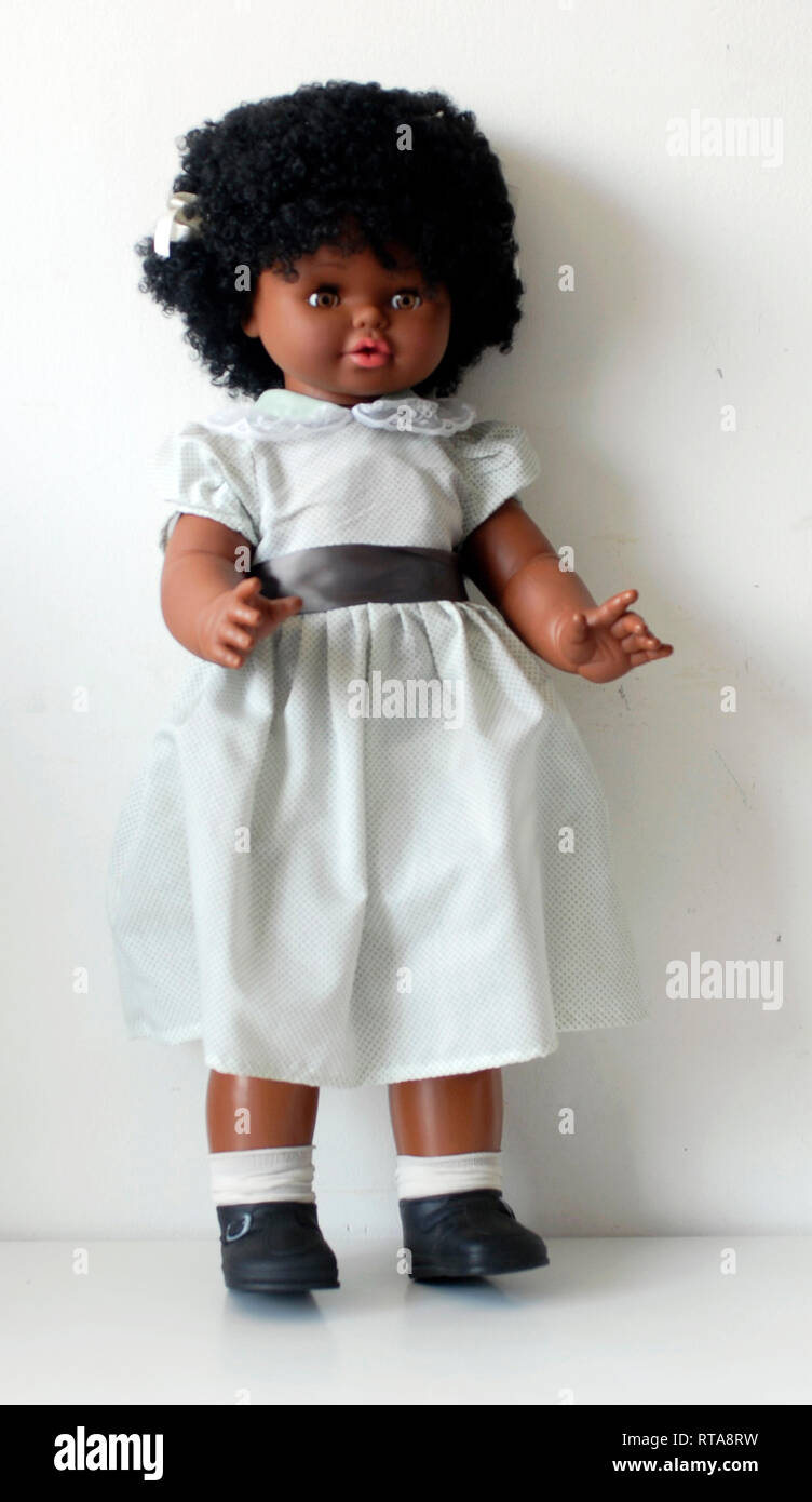 Vintage Black Doll, 1970s Stock Photo Alamy