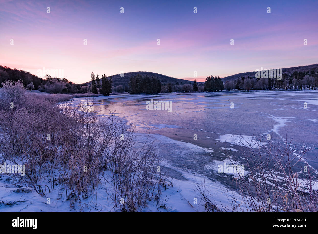 Allegany state park snow hires stock photography and images Alamy