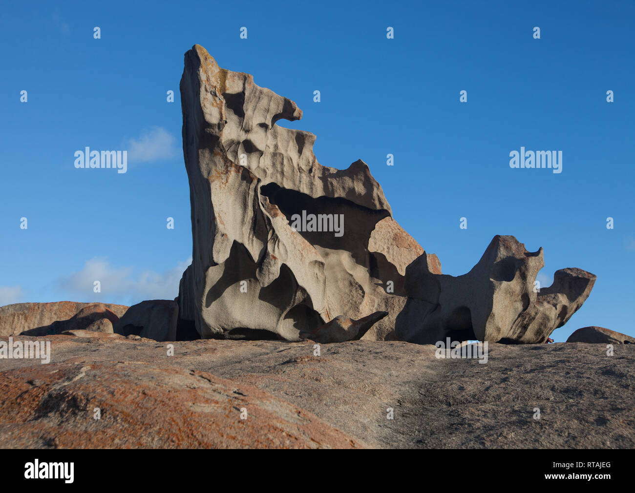 Blue Rocks Flinders Remarkable Rocks, in the southern part of the Flinders Chase National ...