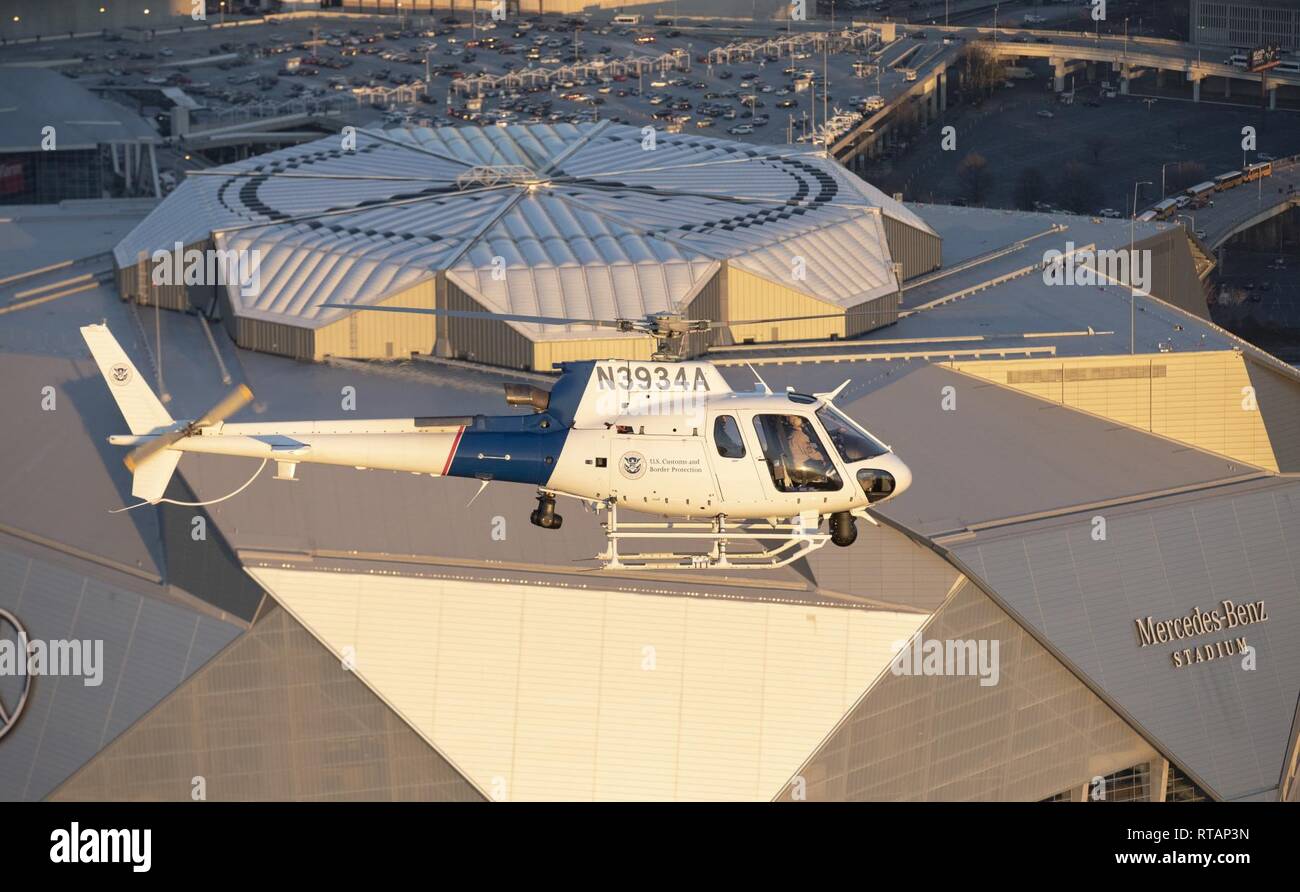 A U.S. Customs and Border Protection Air and Marine Operations AS350 A ...
