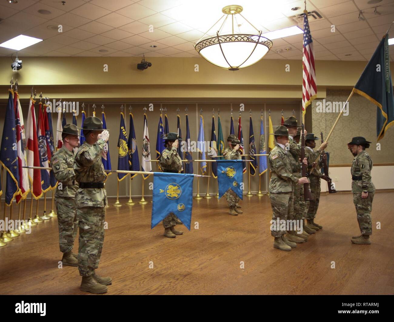 The Us Army Drill Sergeant Academy Welcomed Command Sgt Maj James I