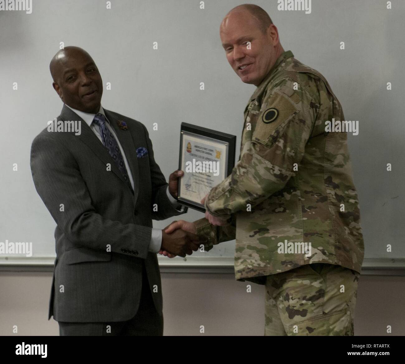 Col. Jerome Morrison, a participant of a joint inspector general 
