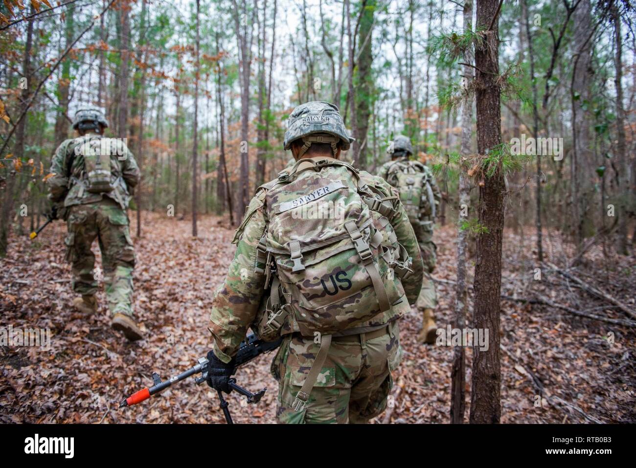 (FORT BENNING, Ga.) Officer Candidate School students at Fort Benning