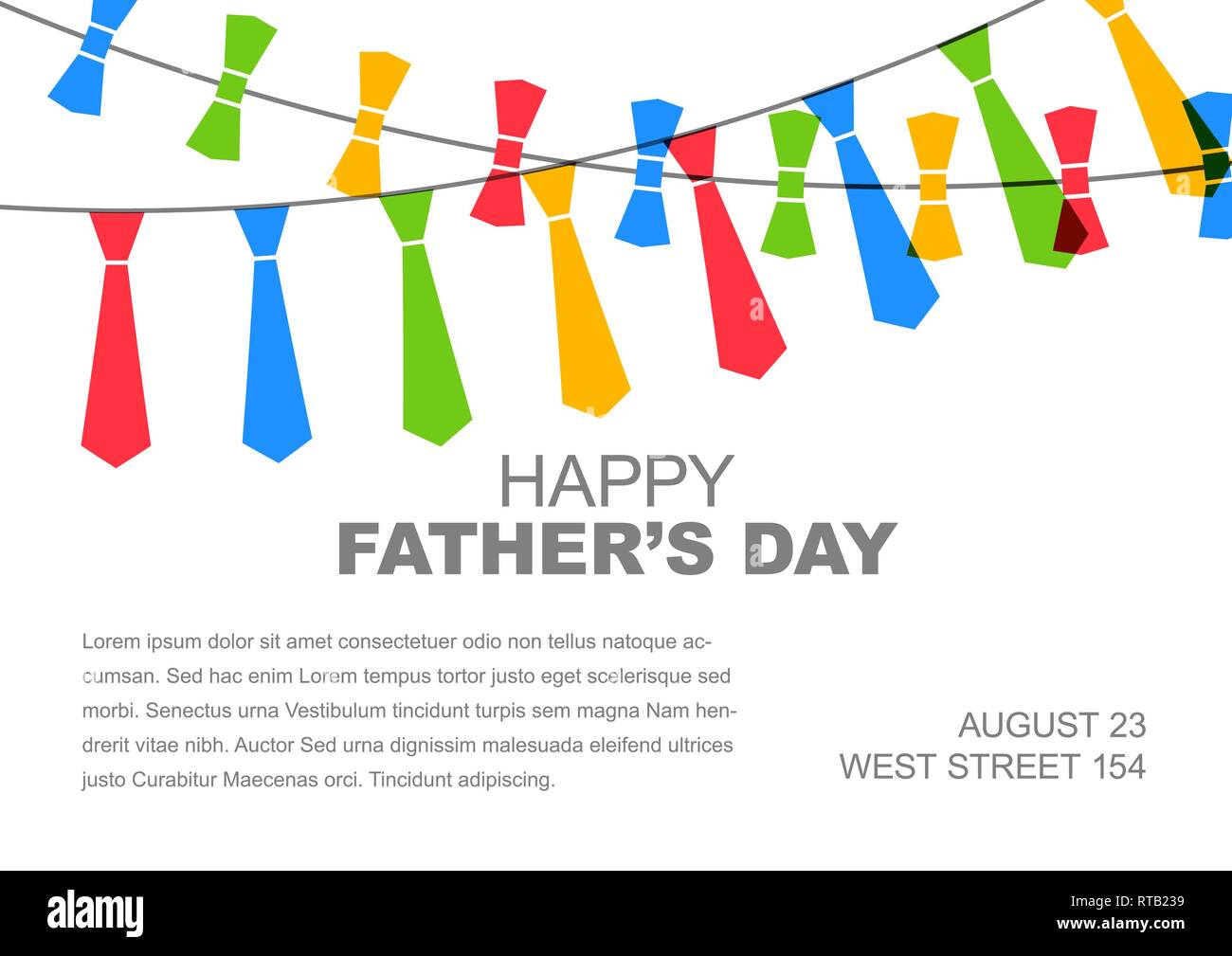 Vector Happy Father