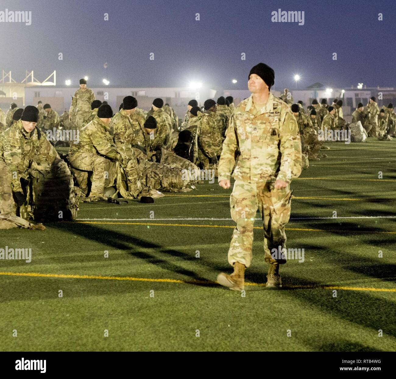 CAMP BUEHRING, Kuwait – United States Army Staff Sgt. Gerald Peck