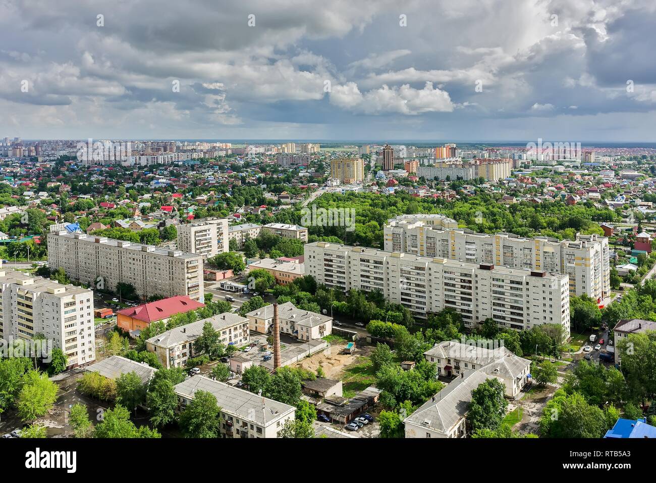 Tyumen City панорама