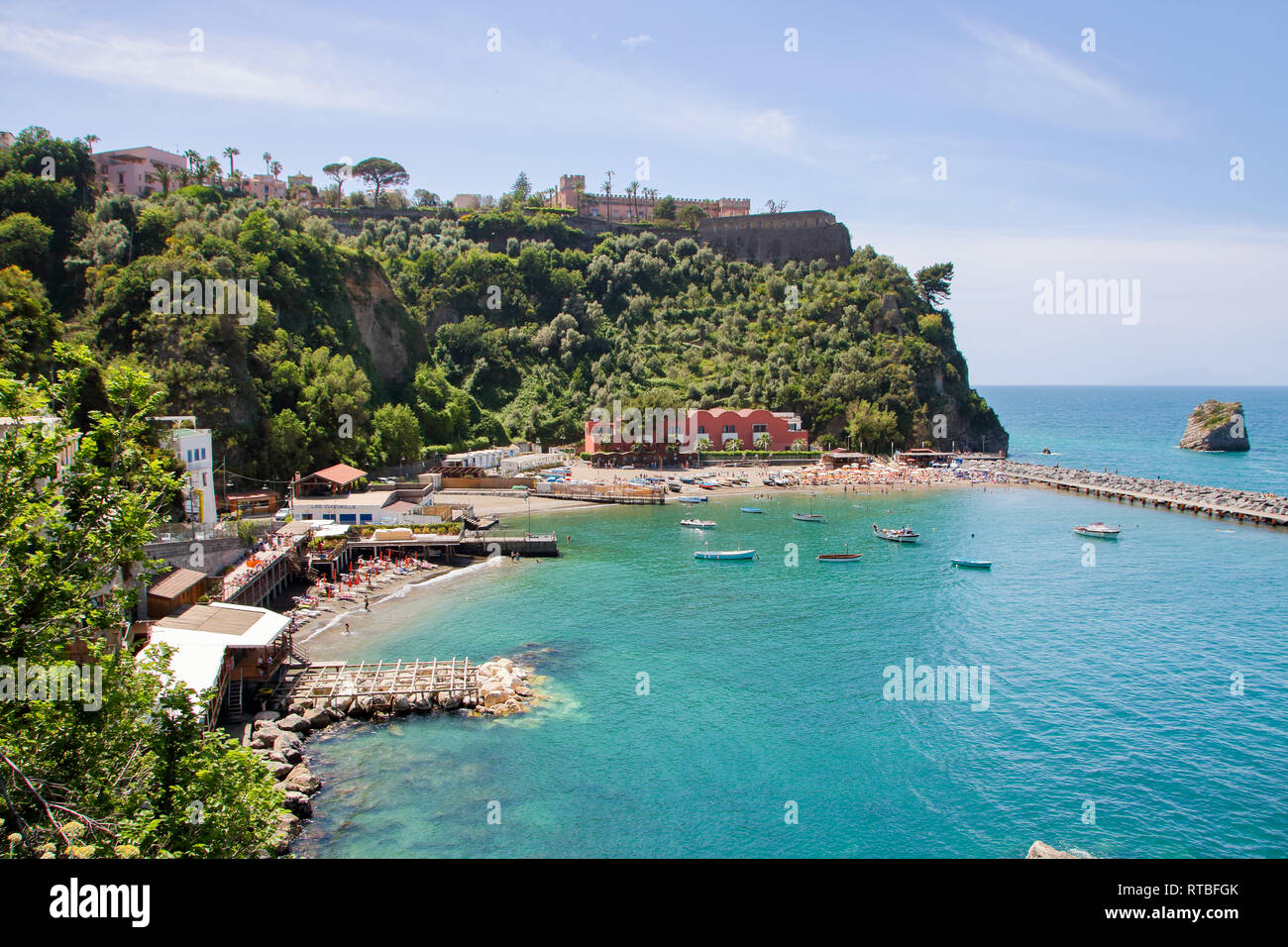 landscape of Vico equense in Sorrento