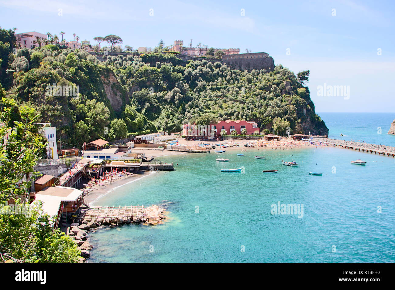 landscape of Vico equense in Sorrento
