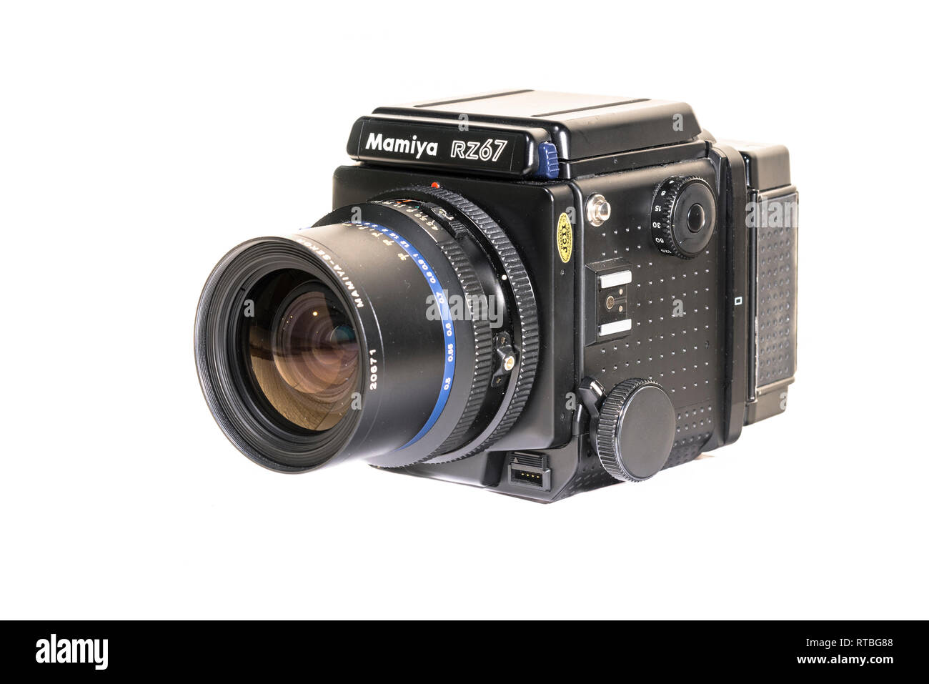 Mamiya RZ67, medium format film camera Stock Photo
