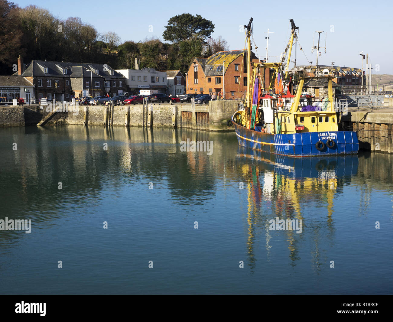 Trawler padstow cornwall boat hi-res stock photography and images - Alamy