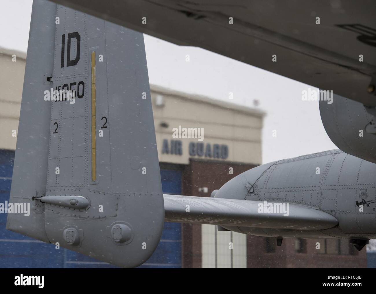 An A-10 Thunderbolt II from the 124th Fighter Wing waits to participate ...