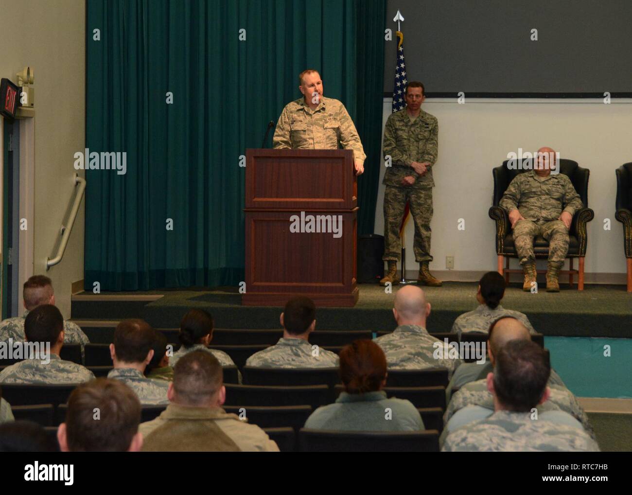 Col Mcclean Reserve Citizen Airmen of the 72nd Aerial Port Squadron welcome their ...