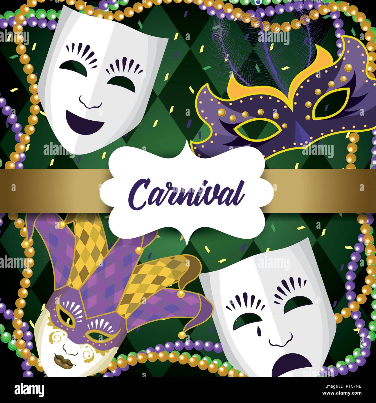 necklace mardi gras