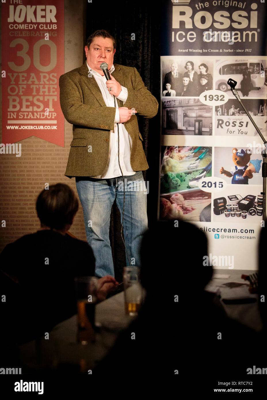 John Moloney, Joker Comedy Club, Southend, Essex © Clarissa Debenham / Alamy Stock Photo