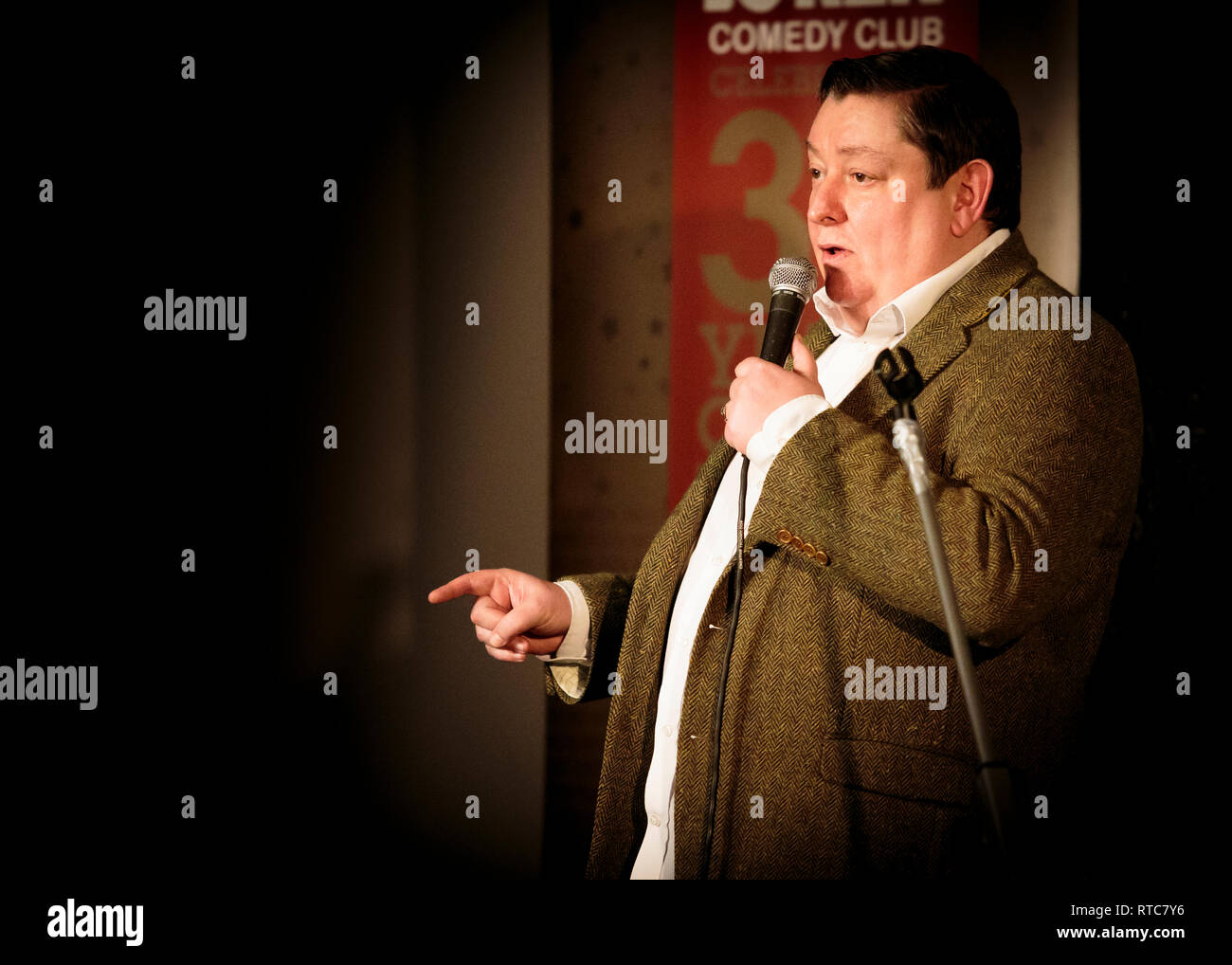 John Moloney, Joker Comedy Club, Southend, Essex © Clarissa Debenham / Alamy Stock Photo