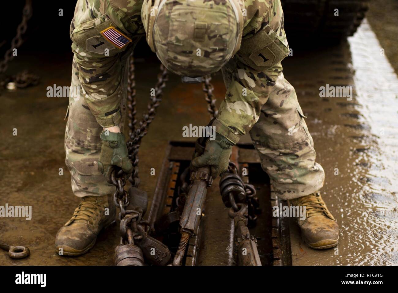1st infantry division 1id 2abct dagger brigade fort riley kansas hi-res  stock photography and images - Alamy