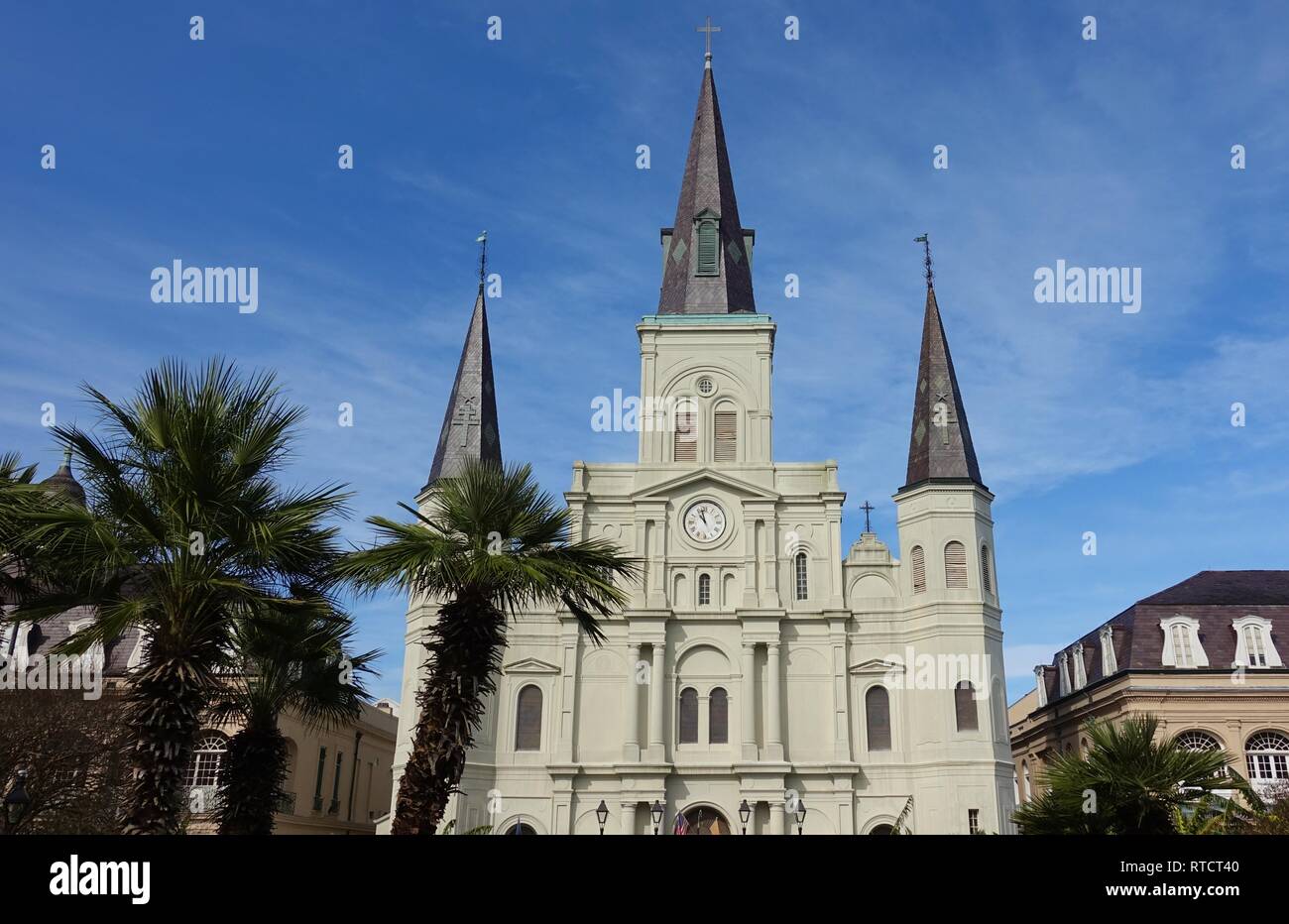 New Orleans - French Quarter: St. Louis Cathedral - King L…