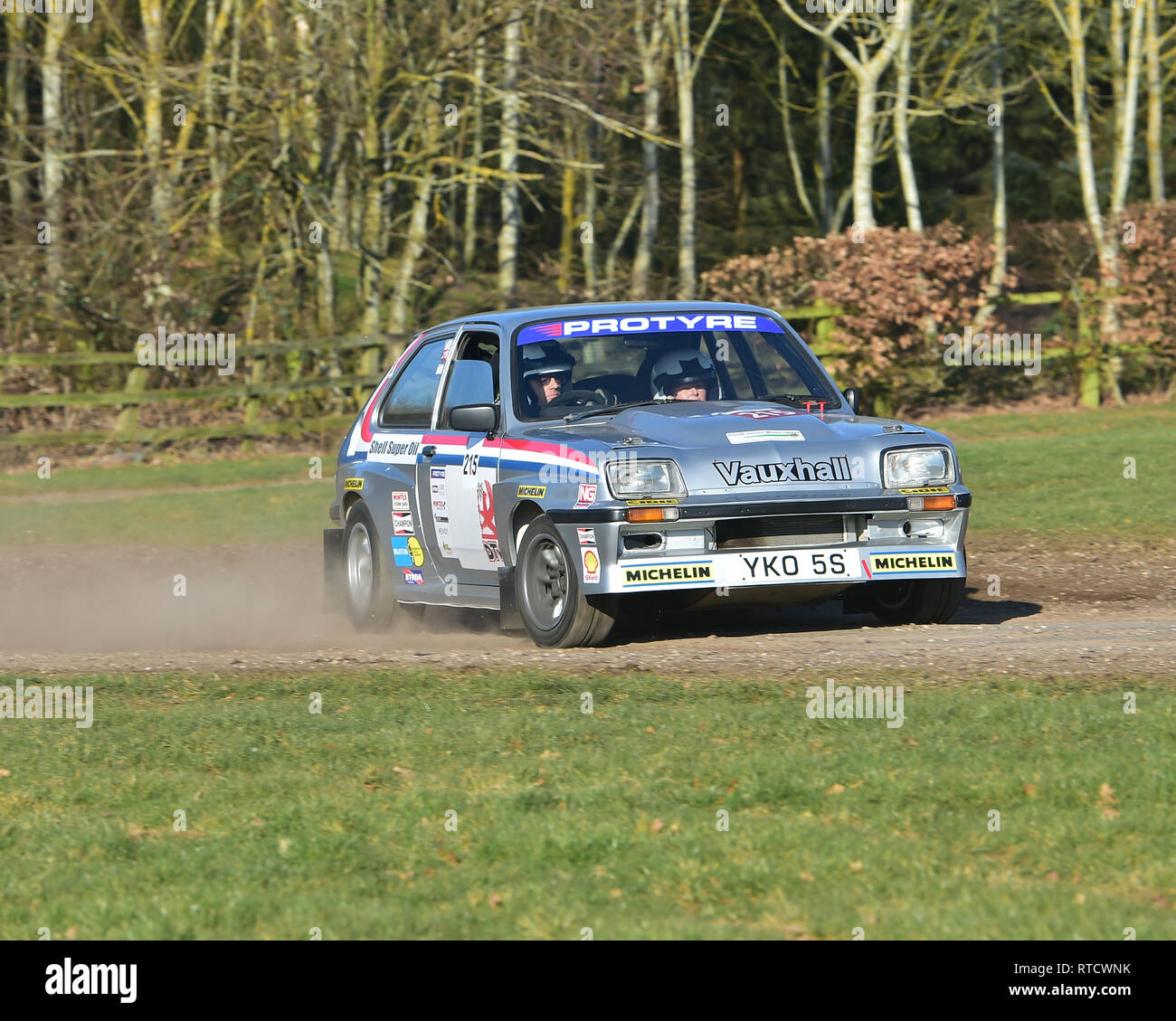 Stuart Anderson, Vauxhall Chevette HSR, Race Retro, Rally stage, Sunday