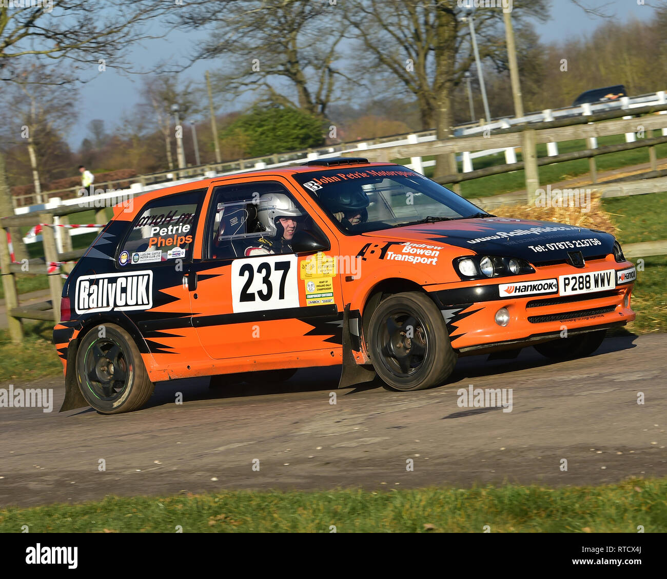 John Petrie, Peugeot 106 Gti, Race Retro, Rally stage, Sunday 24th ...