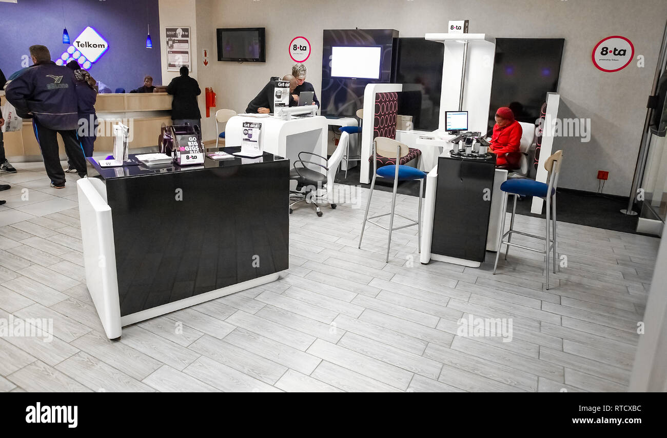 Johannesburg, South Africa July 05 2011 Inside interior of a mobile