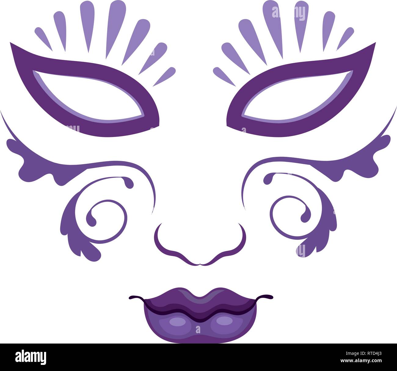 mask mardi gras Stock Vector Image & Art Alamy