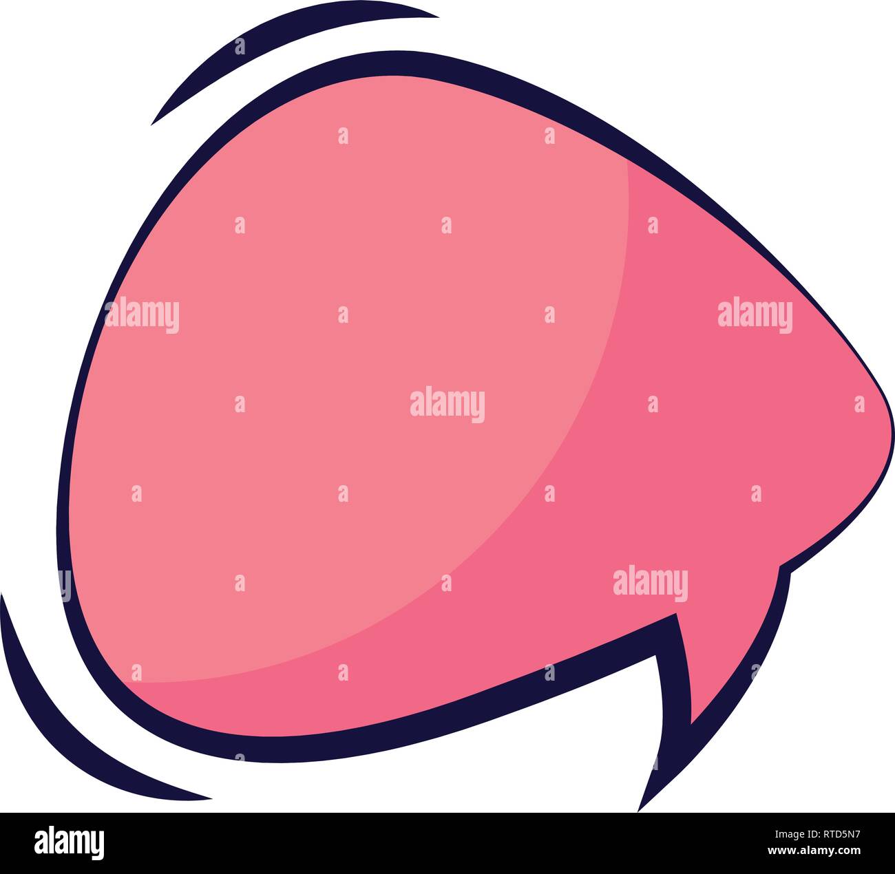 speech bubble pop art style vector illustration design Stock Vector ...
