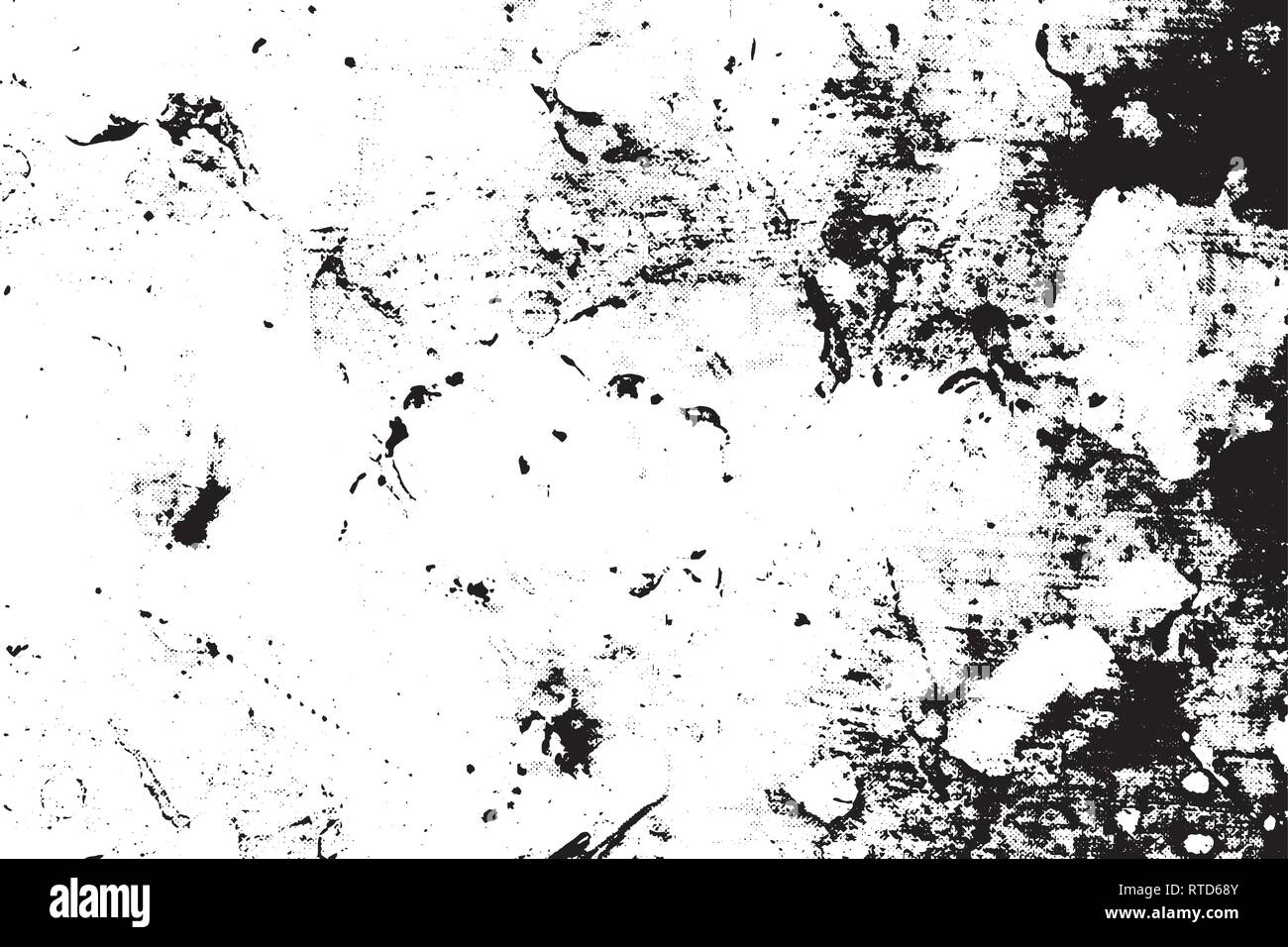 Black and white grunge urban texture vector with copy space. Abstract ...