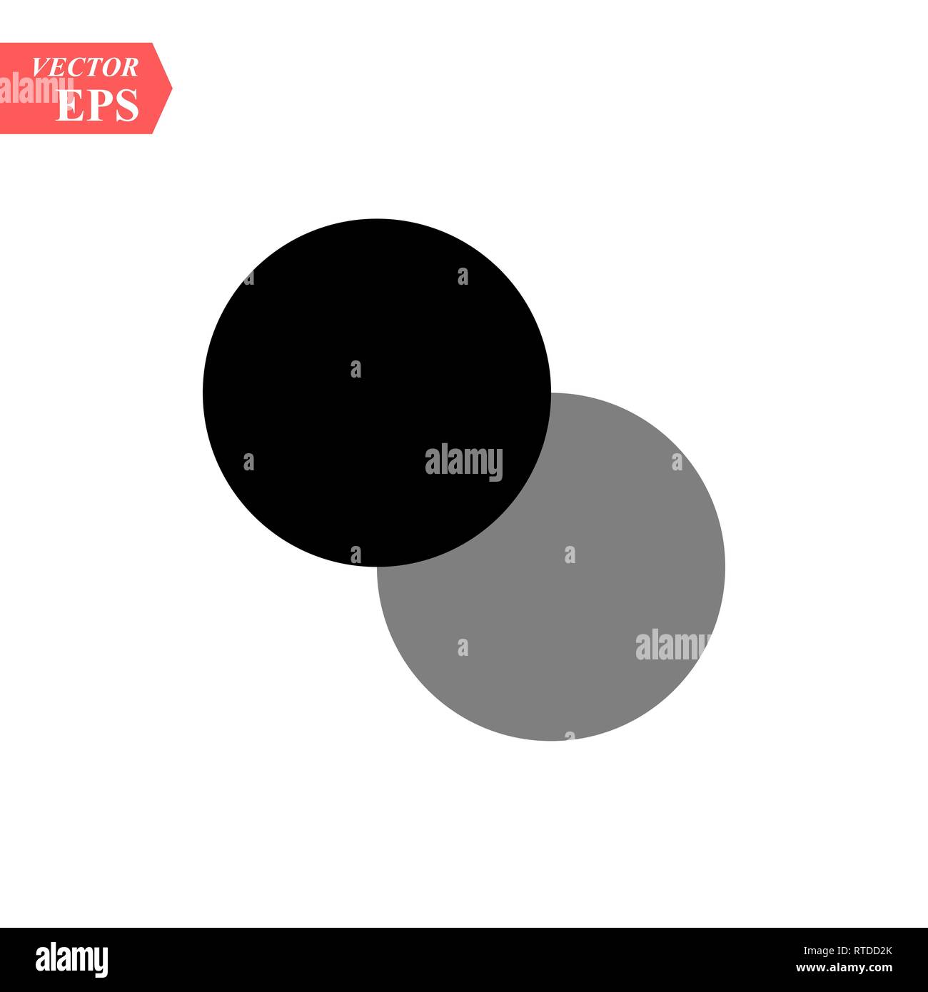 Circle icon. Vector concept illustration for design. - Vector eps10 ...