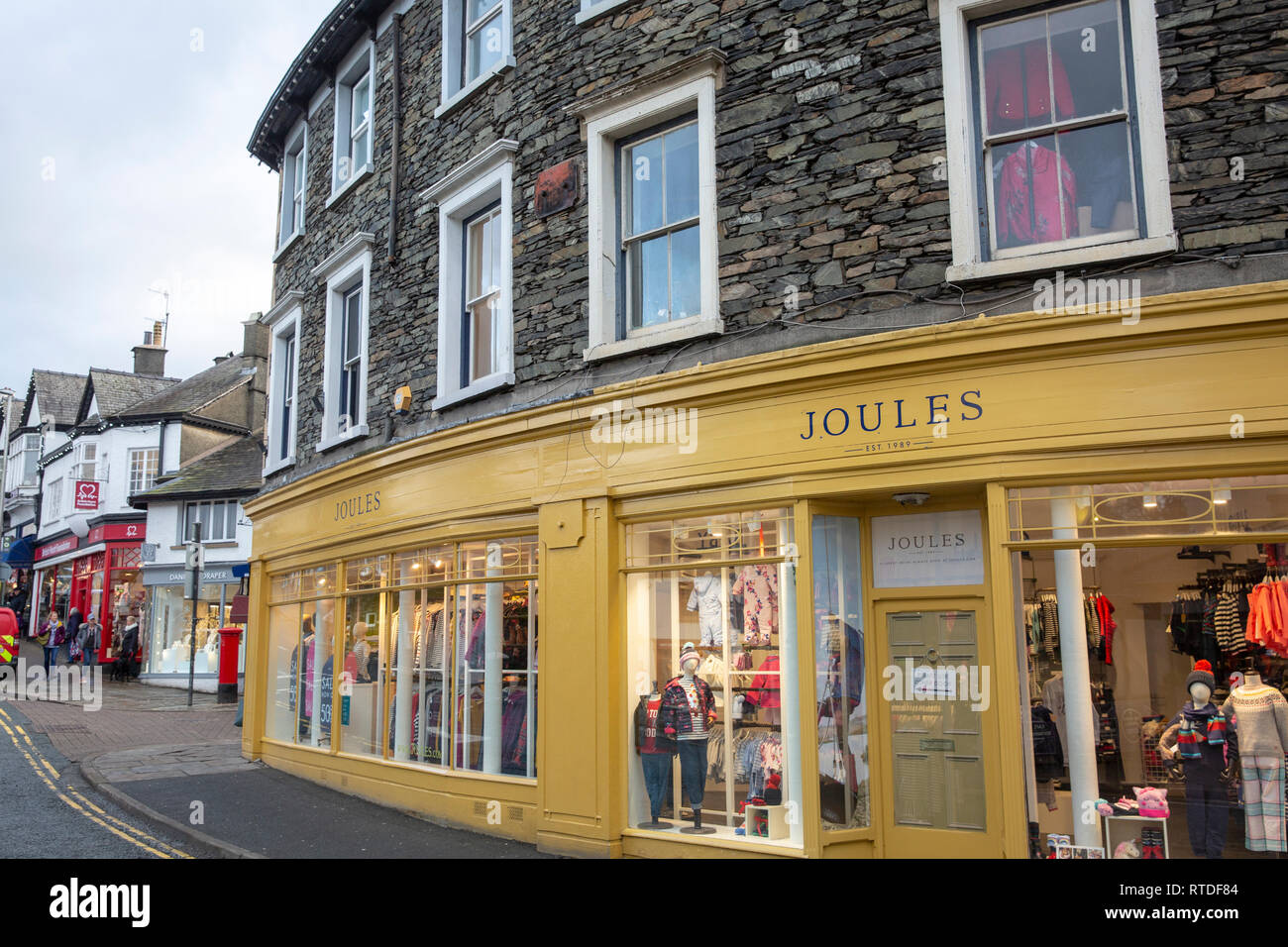 Joules clothing store in Bowness on windermere,Lake District,Cumbria,England Stock Photo