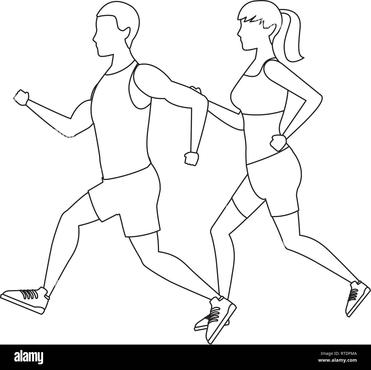 Team working together sport Cut Out Stock Images & Pictures Alamy