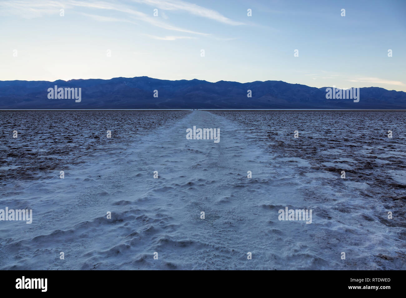 Salt Pan at the Badwater Basin, Death Valley National Park, California
