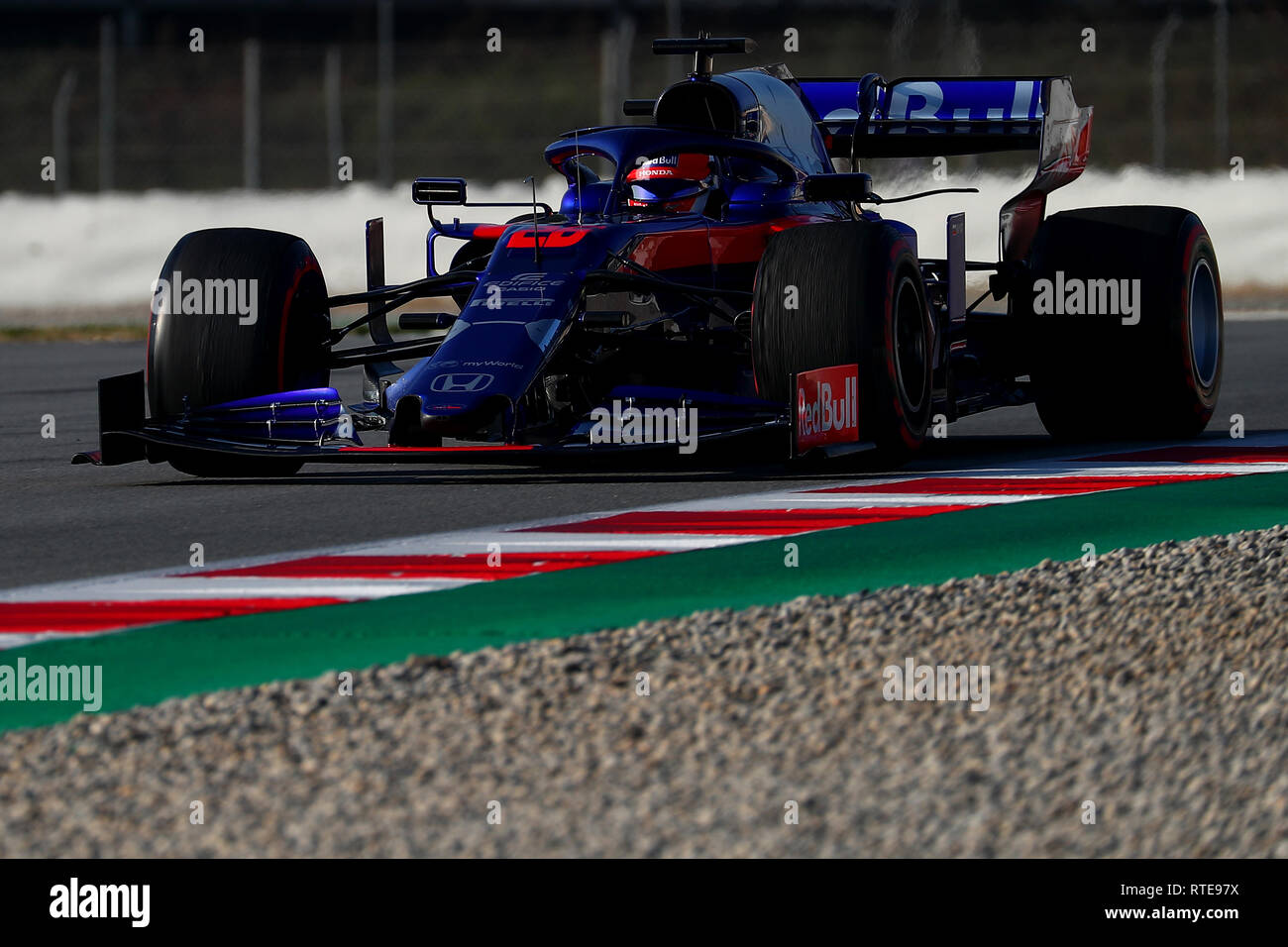 Montmelo, Spain. 01st Mar, 2019. #26 Daniil Kvyat Toro Rosso Honda