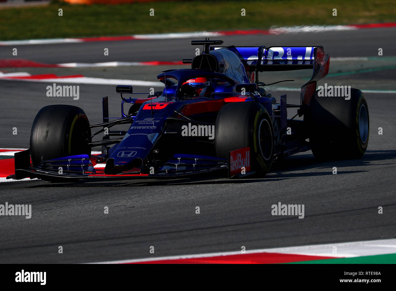 Montmelo, Spain. 01st Mar, 2019. #26 Daniil Kvyat Toro Rosso Honda