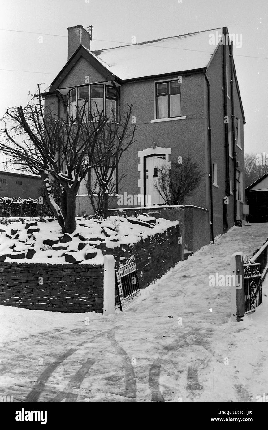Yorkshire Ripper house Bradford 1987 Stock Photo