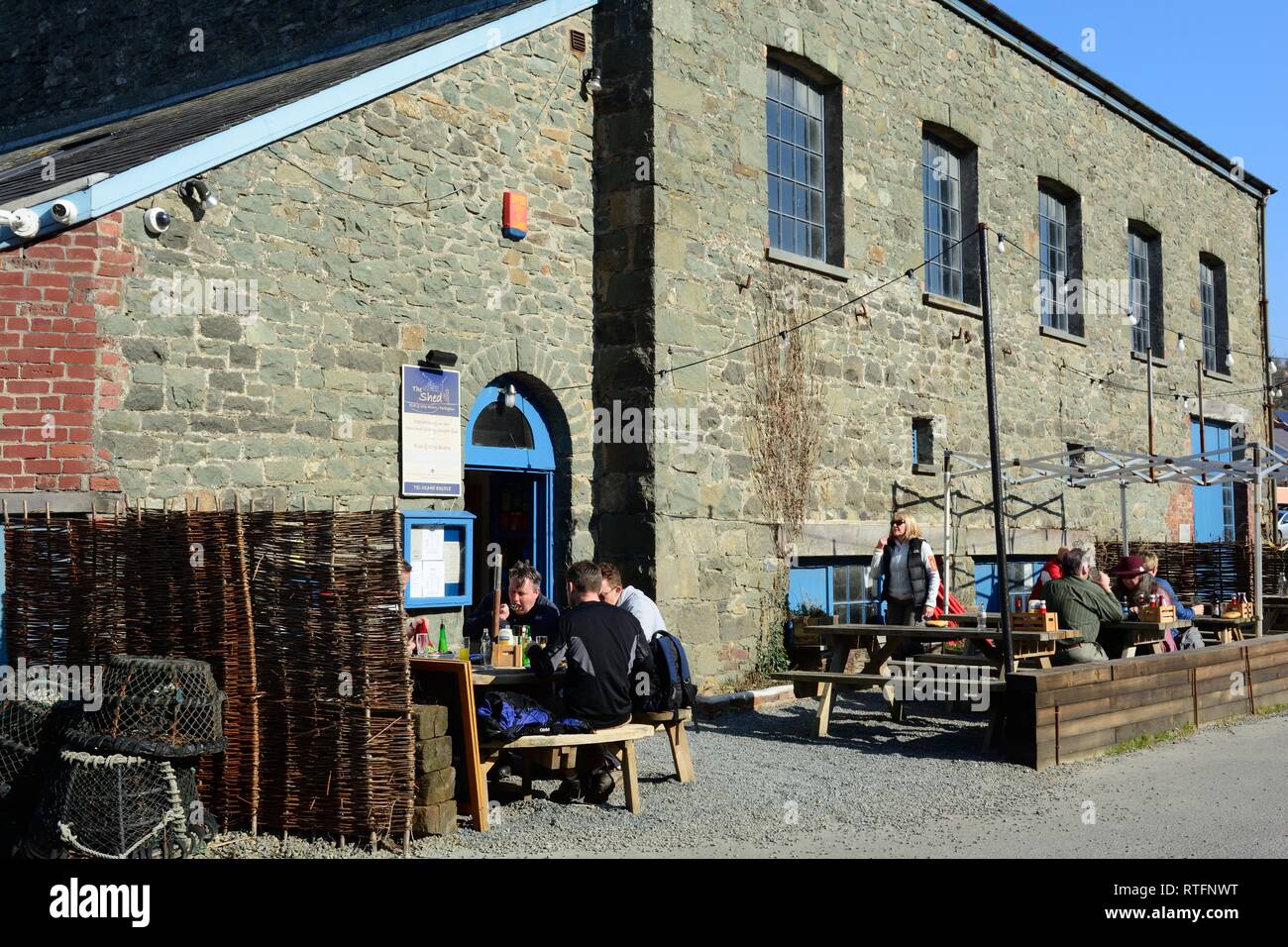 The shed porthgain discount