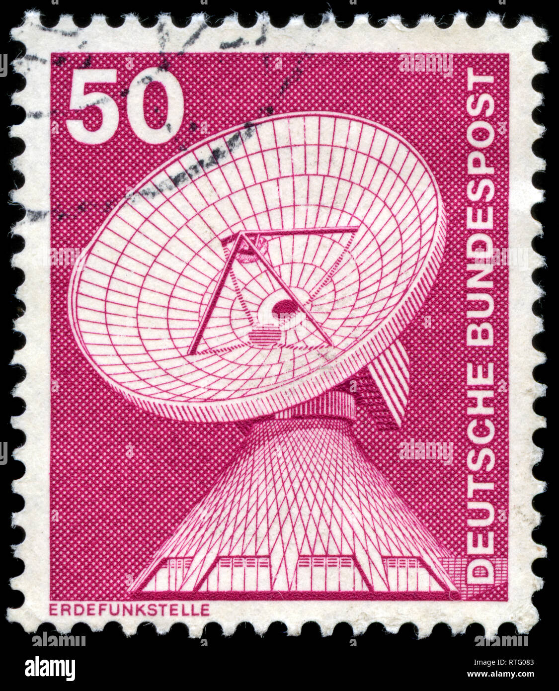 Postage stamp from the Federal Republic of Germany in the Industry and Technology Definitives 1975-1982 series issued in 1975 Stock Photo