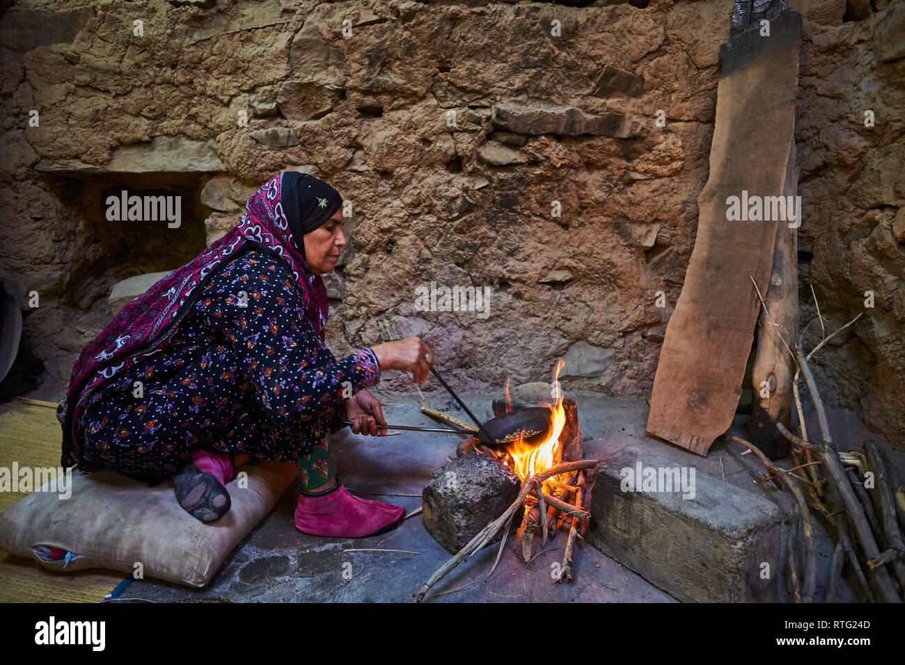 Sultanate of Oman, Ad-Dakhiliyah Region, village of Al Hamra, Bait Al ...