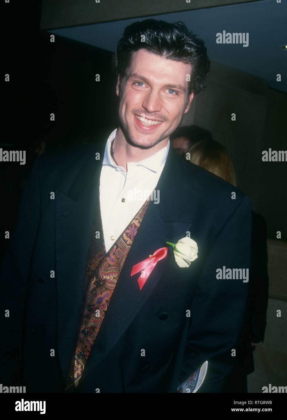 BEVERLY HILLS, CA - FEBRUARY 4: Actor Paolo Seganti attends the 10th Annual Soap Opera Digest Awards on February 4, 1994 at Beverly Hilton Hotel in Beverly Hills, California. Photo by Barry King/Alamy Stock Photo Stock Photo