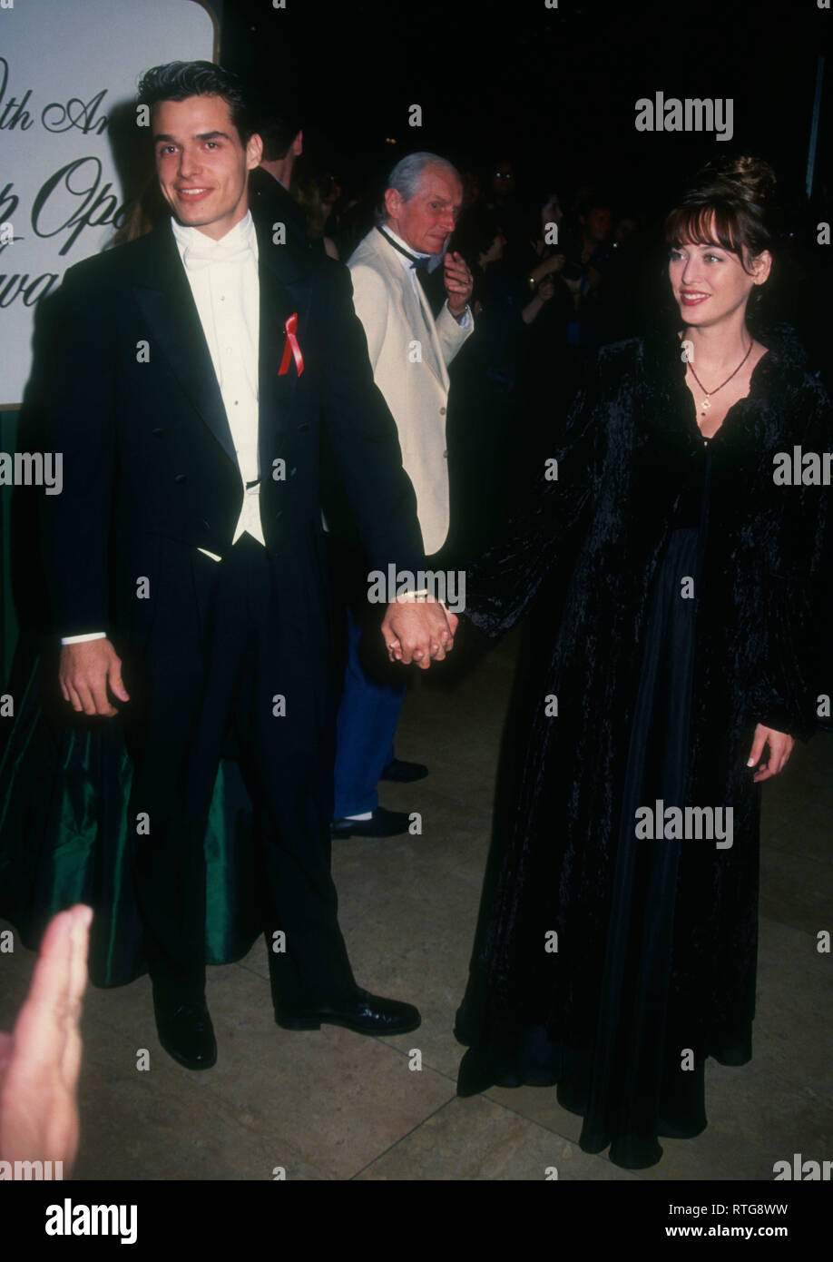 Beverly Hills, Ca - February 4: Actor Antonio Sabato Jr. And Actress 