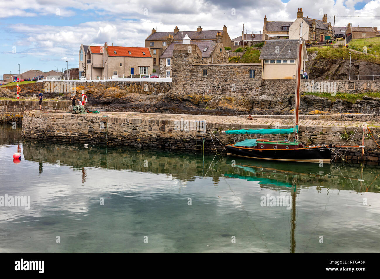 Portsoy, Banffshire, Scotland, UK Stock Photo Alamy