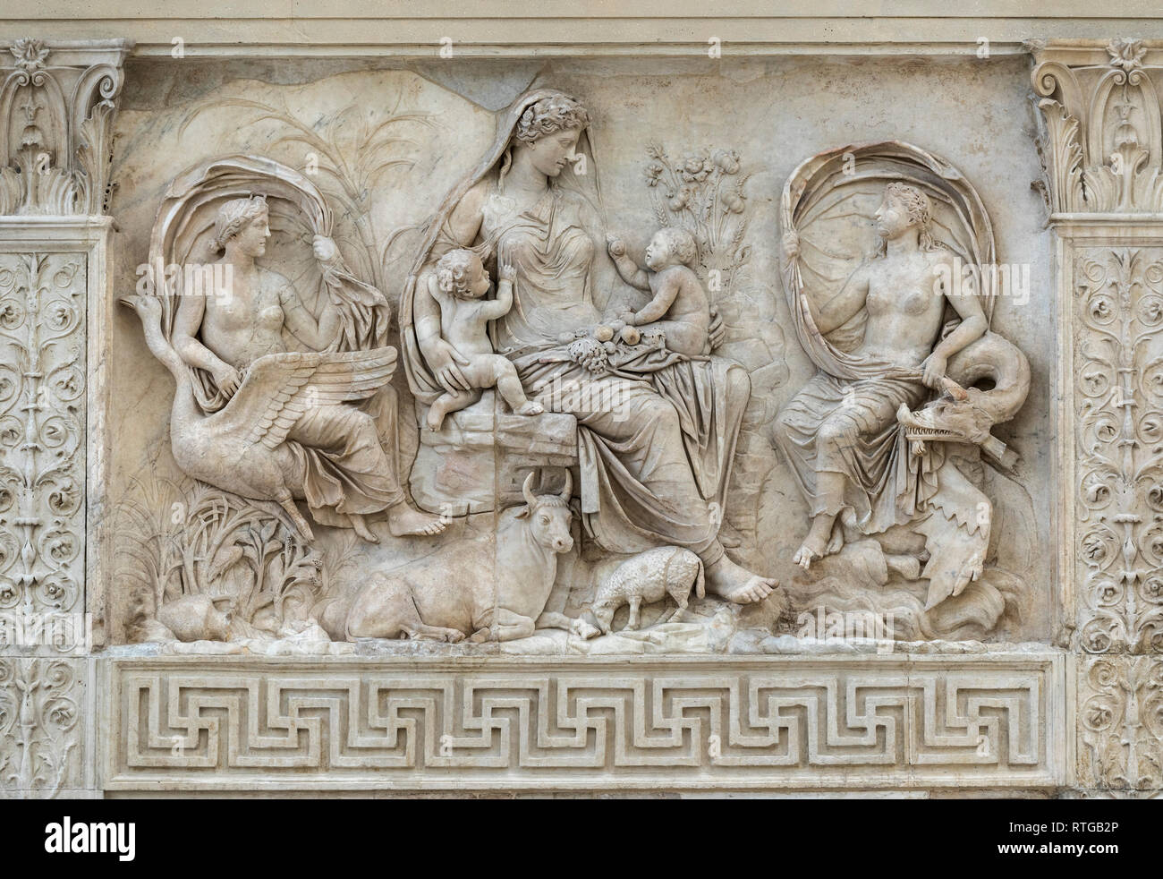 Ara Pacis Relief High Resolution Stock Photography and Images - Alamy