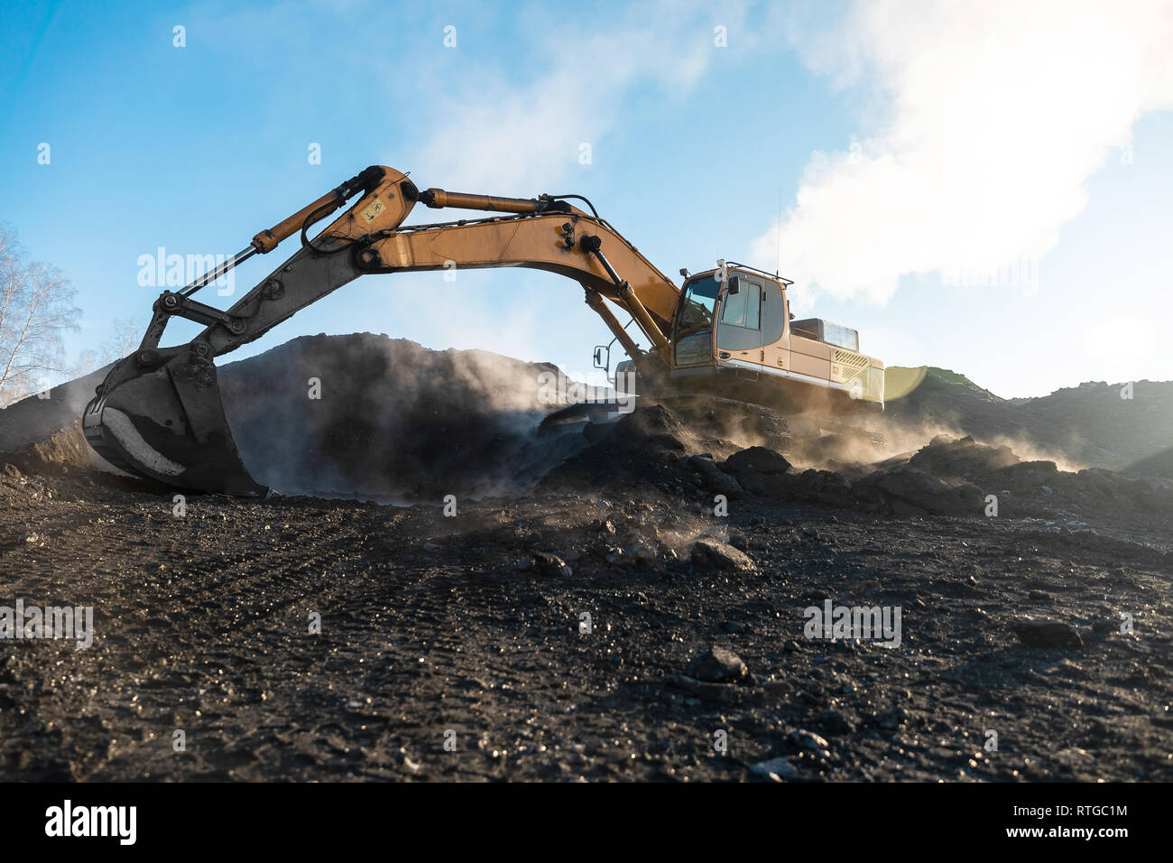 Mining load. Mining load