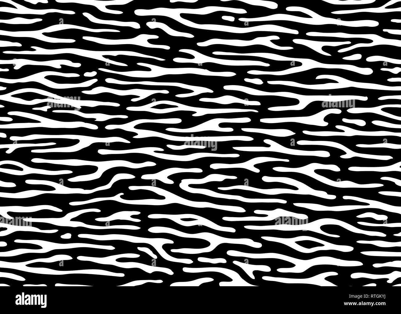 Zebra seamless pattern design, vector illustration background. wildlife ...