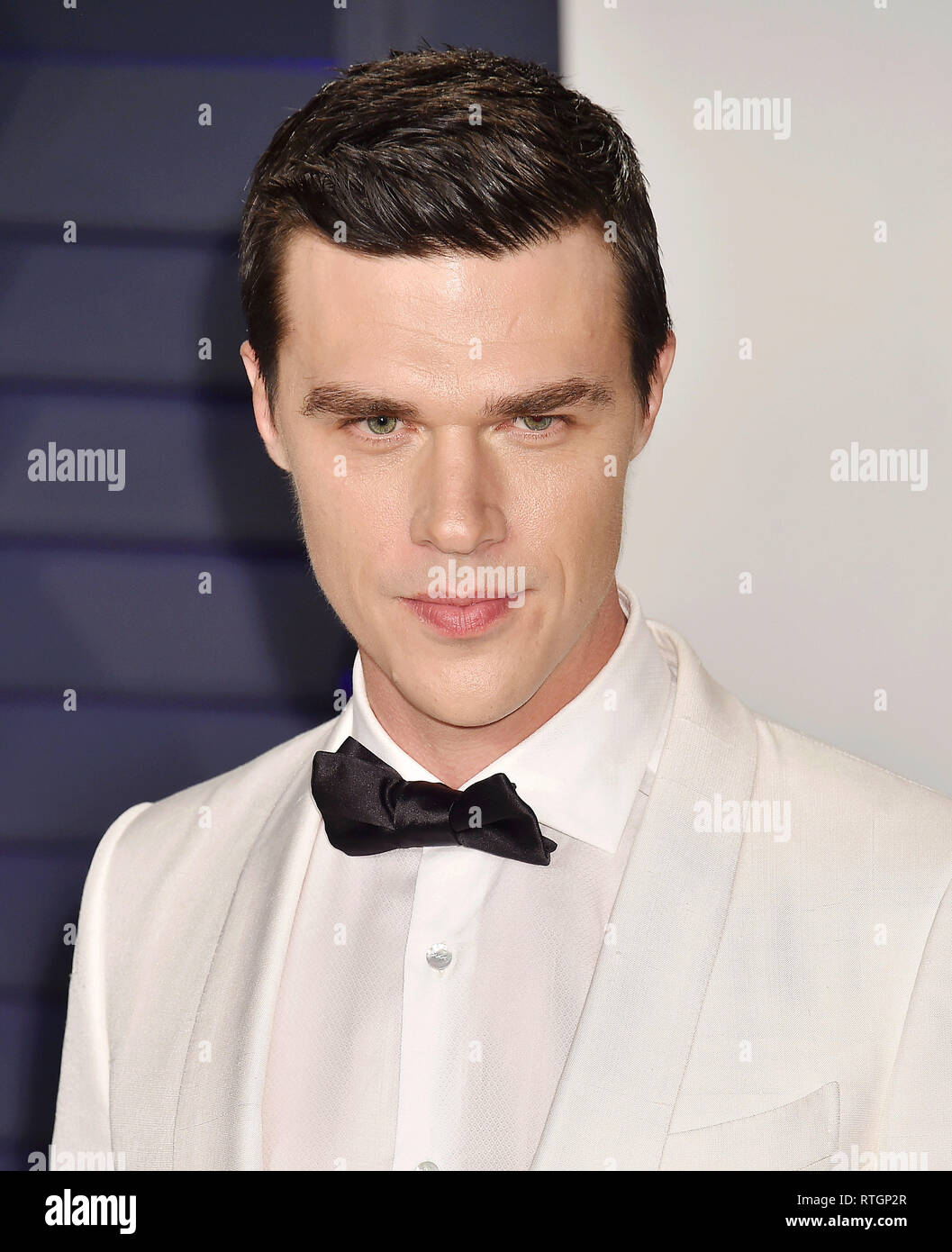 BEVERLY HILLS, CA - FEBRUARY 24: Finn Wittrock  attends the 2019 Vanity Fair Oscar Party hosted by Radhika Jones at Wallis Annenberg Center for the Pe Stock Photo
