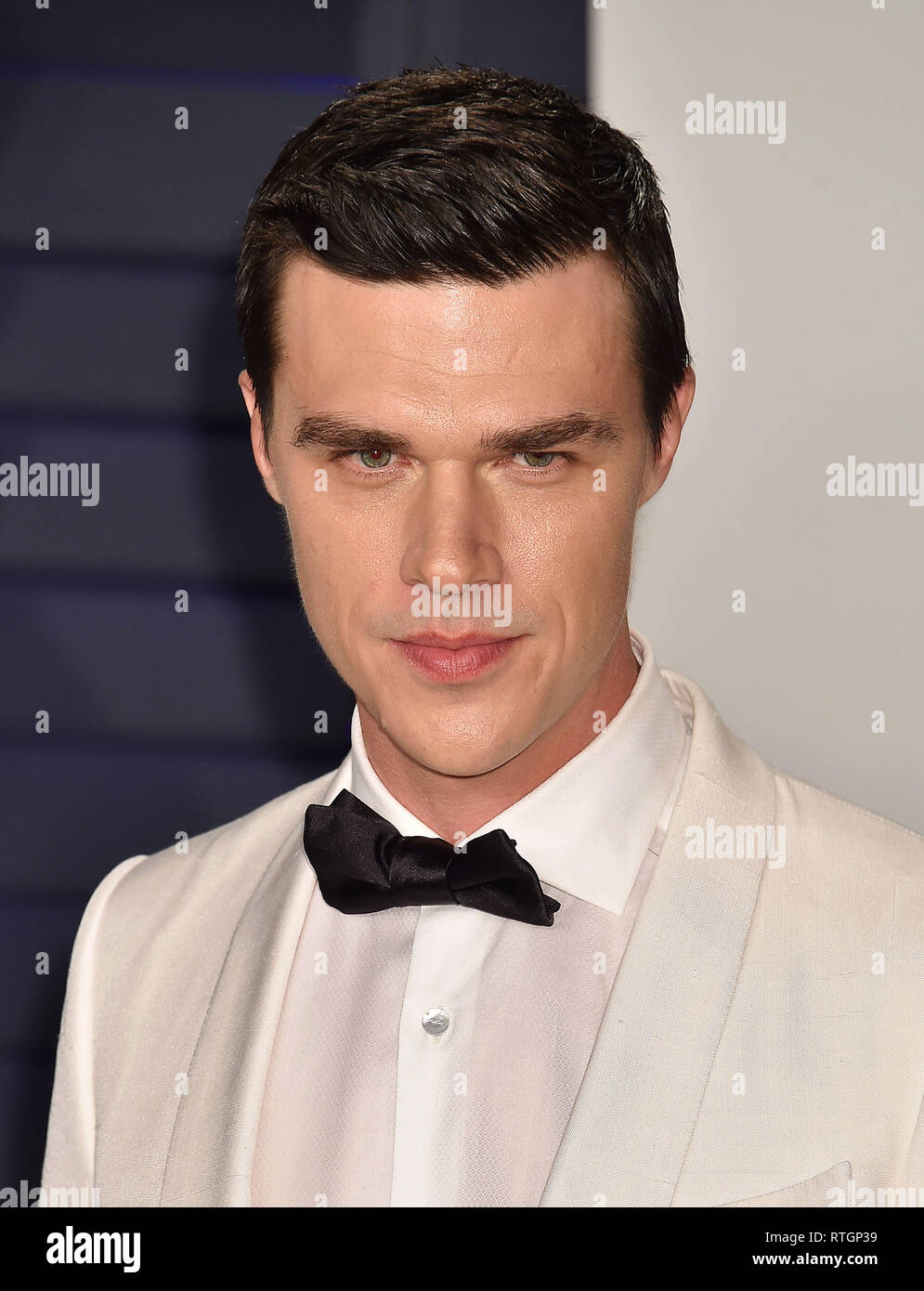 BEVERLY HILLS, CA - FEBRUARY 24: Finn Wittrock  attends the 2019 Vanity Fair Oscar Party hosted by Radhika Jones at Wallis Annenberg Center for the Pe Stock Photo